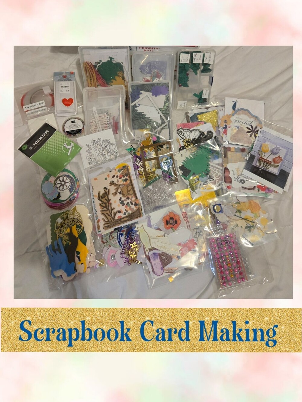 Assorted Scrapbook & Card Making High End Supplies